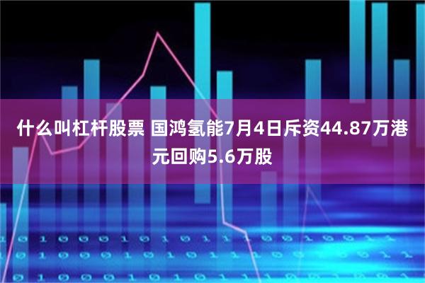 什么叫杠杆股票 国鸿氢能7月4日斥资44.87万港元回购5.6万股