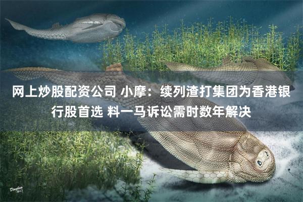 网上炒股配资公司 小摩：续列渣打集团为香港银行股首选 料一马诉讼需时数年解决