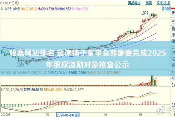 股票网站排名 盐津铺子董事会薪酬委完成2025年股权激励对象核查公示