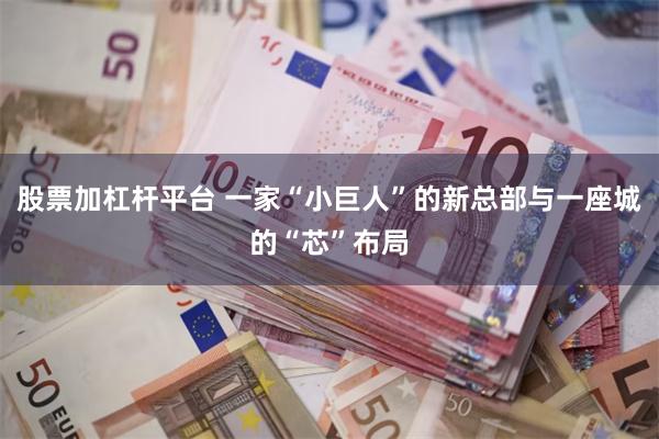 股票加杠杆平台 一家“小巨人”的新总部与一座城的“芯”布局