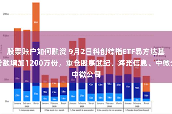 股票账户如何融资 9月2日科创综指ETF易方达基金份额增加1200万份，重仓股寒武纪、海光信息、中微公司
