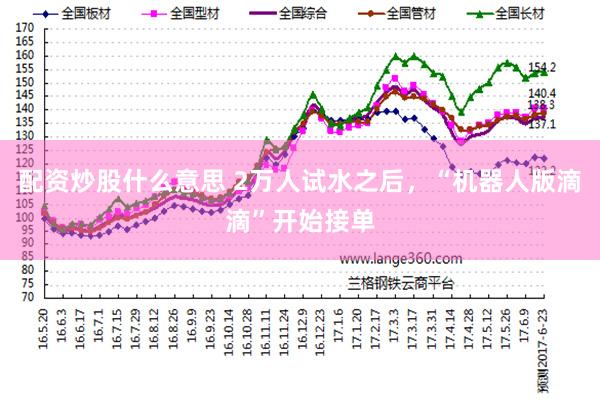 配资炒股什么意思 2万人试水之后，“机器人版滴滴”开始接单