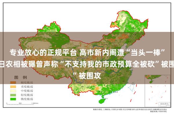 专业放心的正规平台 高市新内阁遭“当头一棒”：日农相被曝曾声称“不支持我的市政预算全被砍”被围攻