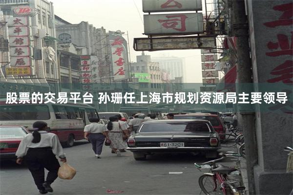 股票的交易平台 孙珊任上海市规划资源局主要领导